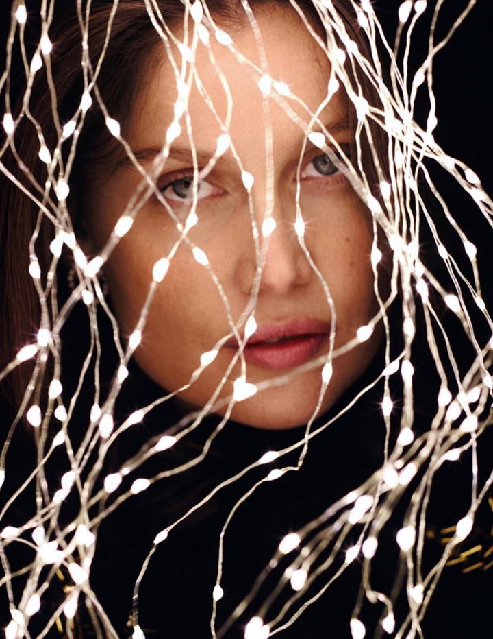 名模Laetitia Casta 演绎《Grazia》时尚杂志大片