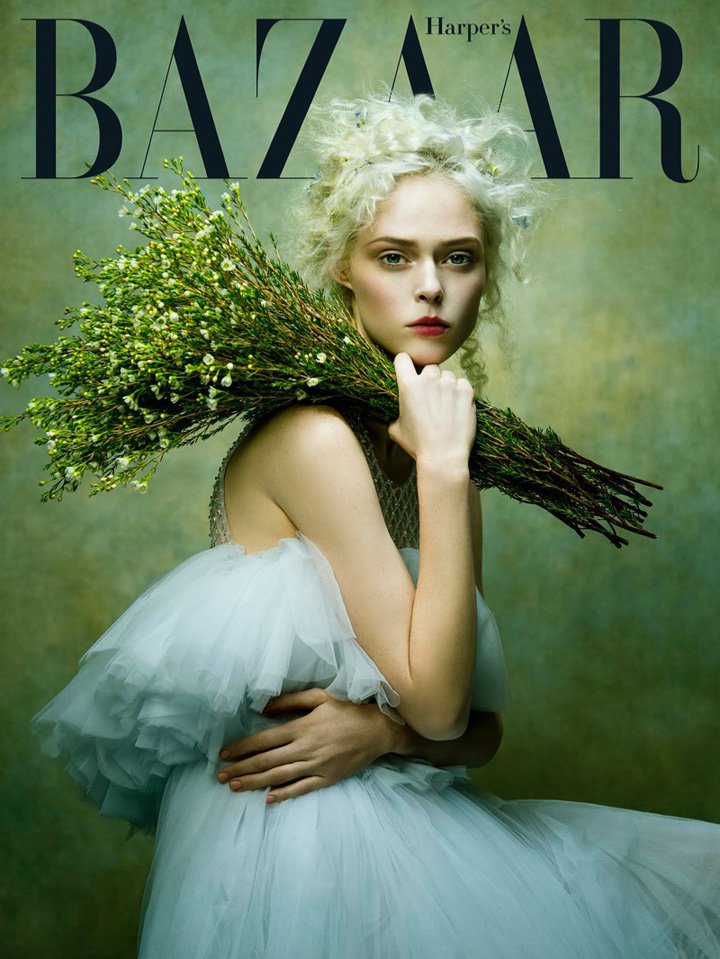 超模Coco Rocha 演绎《Harper’s Bazaar》唯美杂志大片