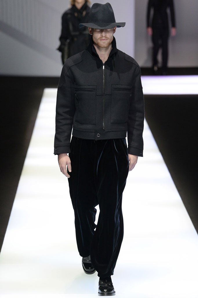 Emporio Armani 2024米兰时装周男装秀