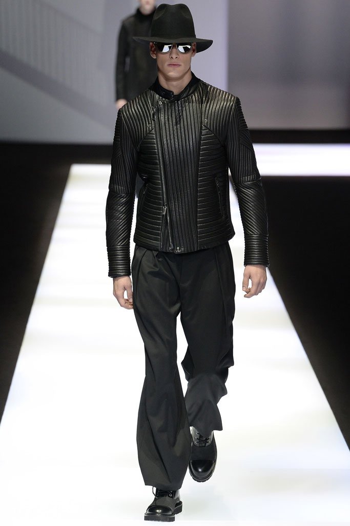 Emporio Armani 2024米兰时装周男装秀