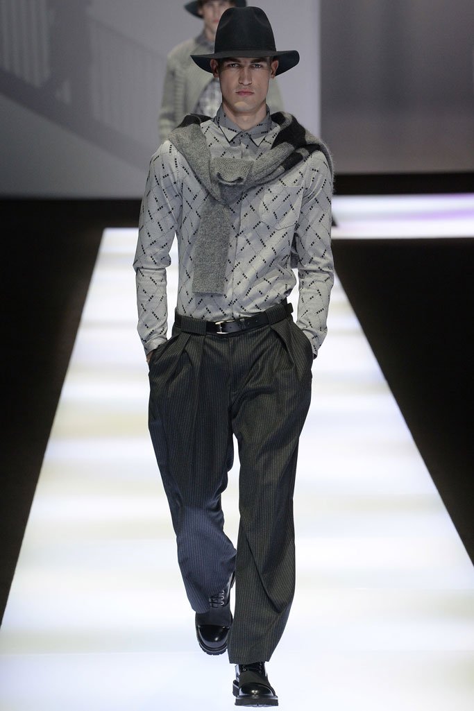 Emporio Armani 2024米兰时装周男装秀