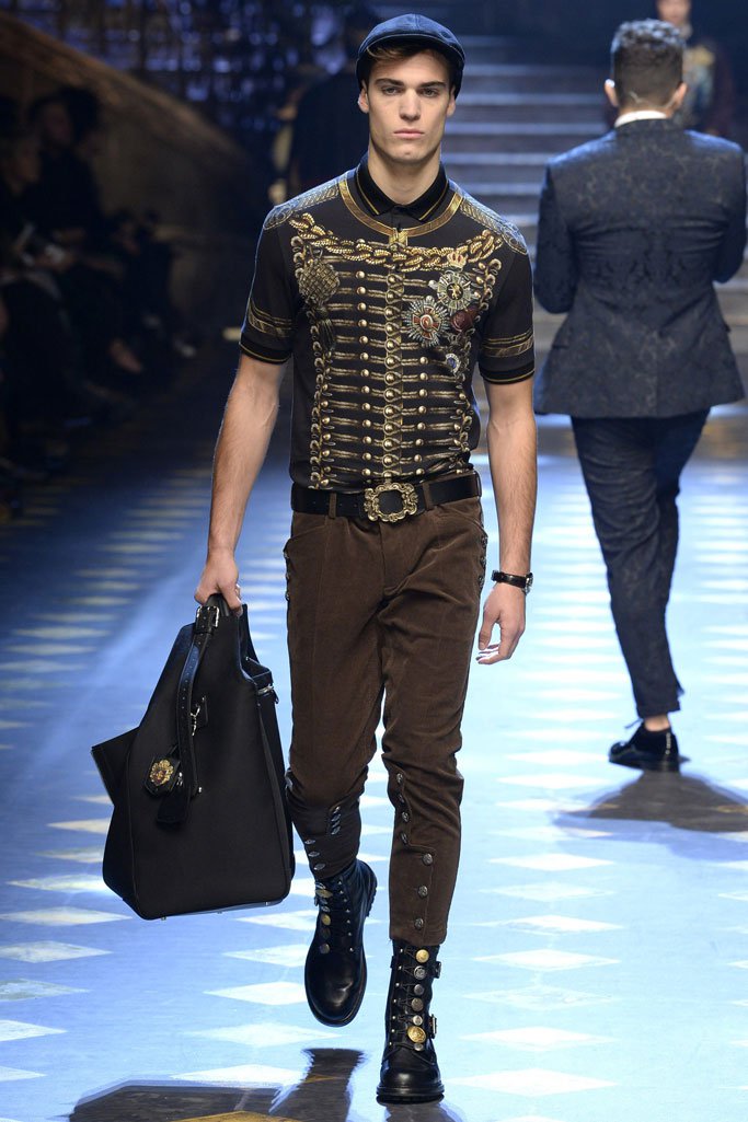Dolce & Gabbana（杜嘉班纳）2024米兰时装周男装秀