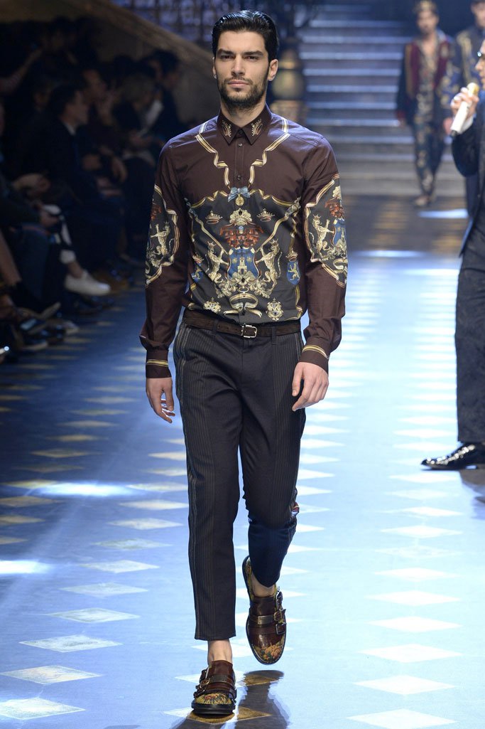 Dolce & Gabbana（杜嘉班纳）2024米兰时装周男装秀