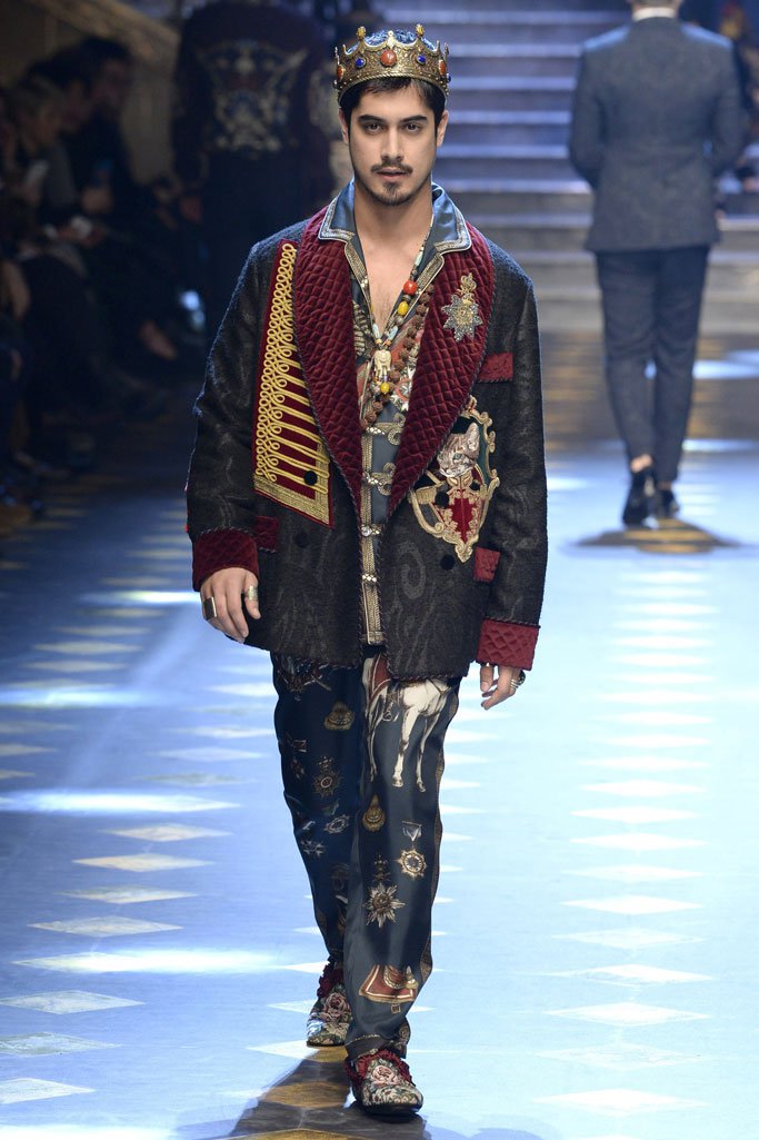 Dolce & Gabbana（杜嘉班纳）2024米兰时装周男装秀