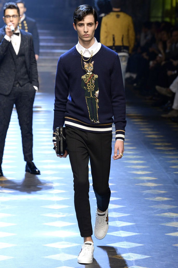 Dolce & Gabbana（杜嘉班纳）2024米兰时装周男装秀