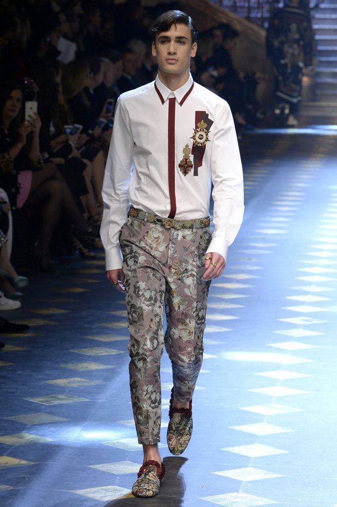 Dolce & Gabbana（杜嘉班纳）2024米兰时装周男装秀