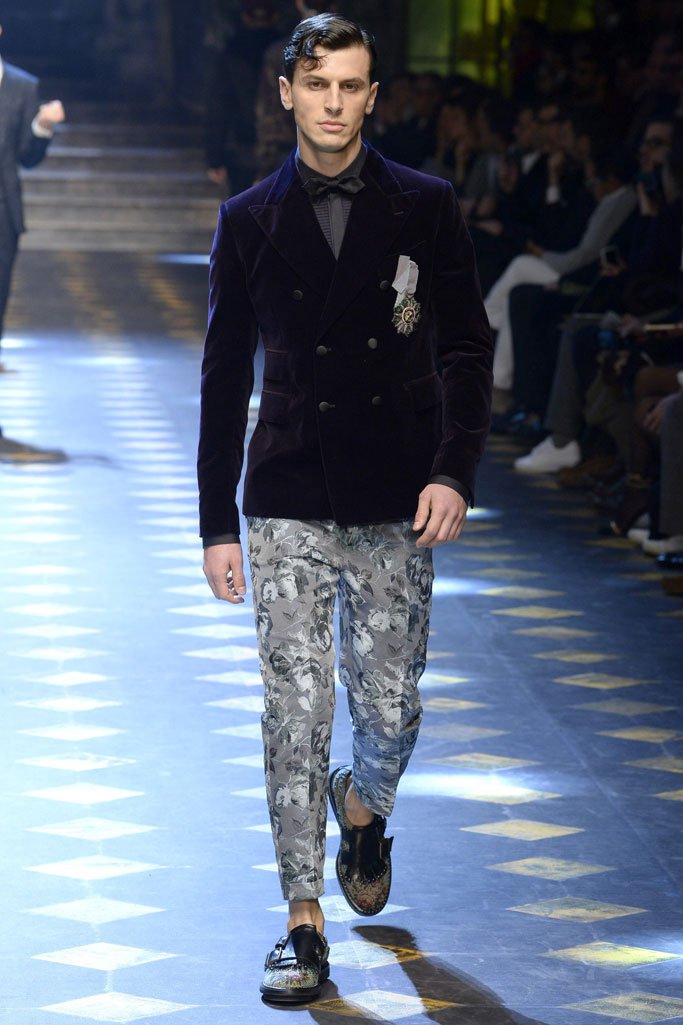 Dolce & Gabbana（杜嘉班纳）2024米兰时装周男装秀