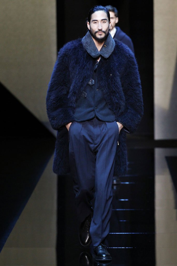 Giorgio Armani（乔治·阿玛尼）2024米兰时装周男装秀