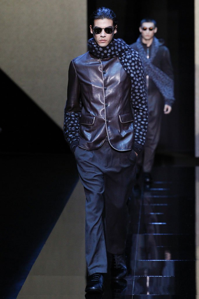 Giorgio Armani（乔治·阿玛尼）2024米兰时装周男装秀