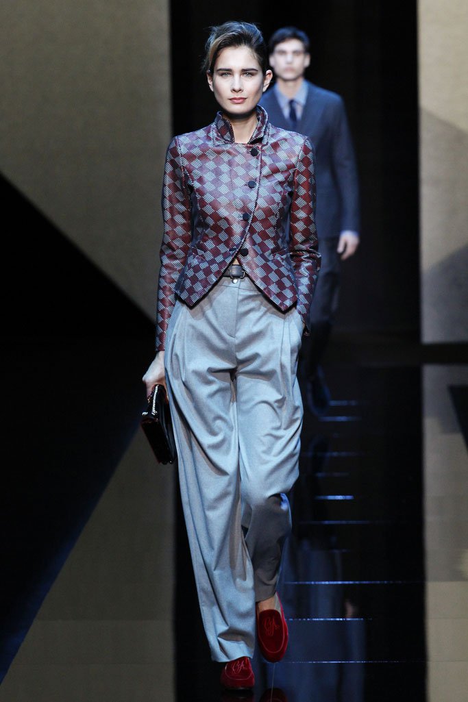 Giorgio Armani（乔治·阿玛尼）2024米兰时装周男装秀