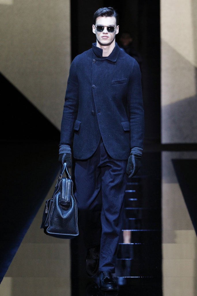 Giorgio Armani（乔治·阿玛尼）2024米兰时装周男装秀