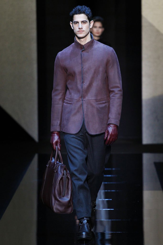 Giorgio Armani（乔治·阿玛尼）2024米兰时装周男装秀