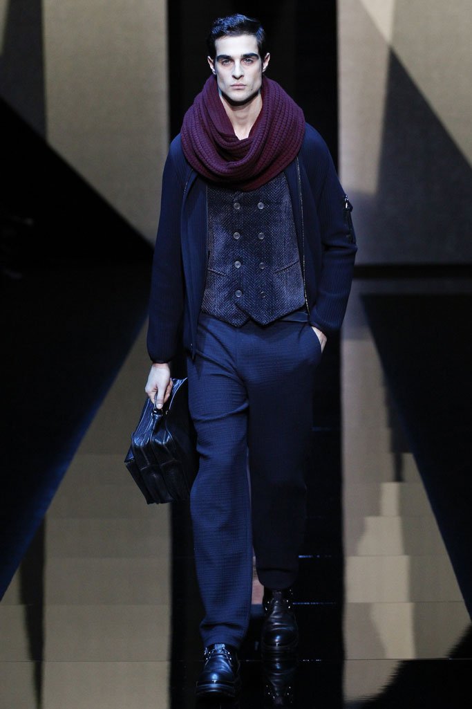 Giorgio Armani（乔治·阿玛尼）2024米兰时装周男装秀