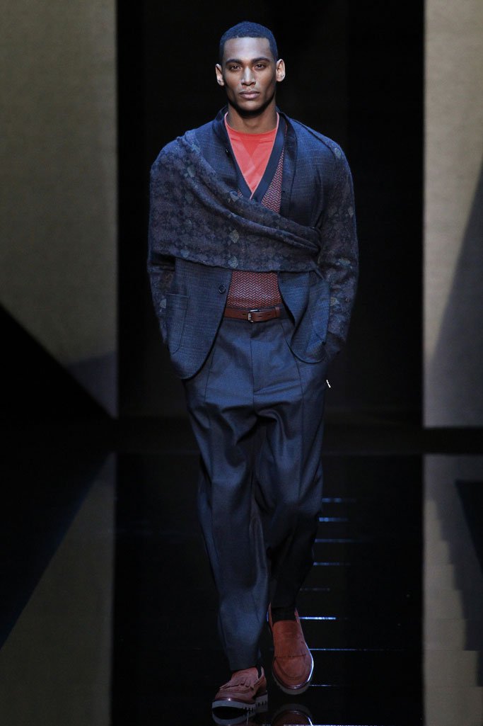 Giorgio Armani（乔治·阿玛尼）2024米兰时装周男装秀