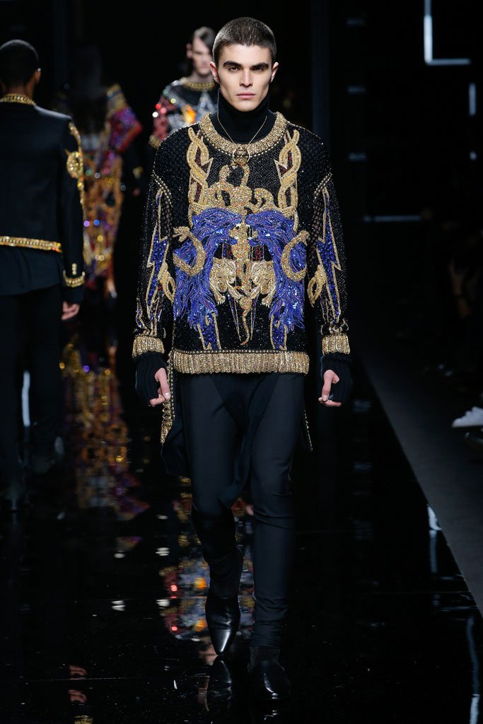Balmain（巴尔曼）2024巴黎时装周秋冬男装秀