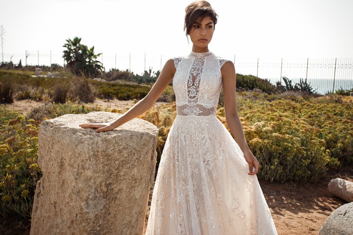 高级定制婚纱品牌Gala by Galia Lahav 2024婚纱广告大片