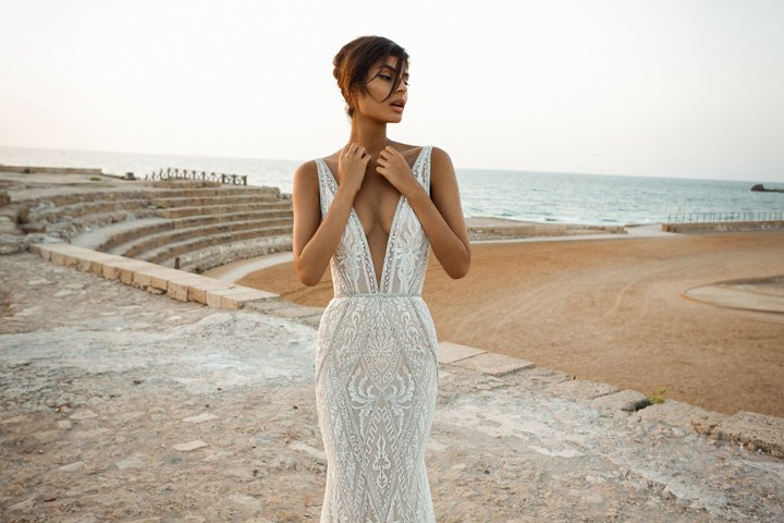 高级定制婚纱品牌Gala by Galia Lahav 2024婚纱广告大片