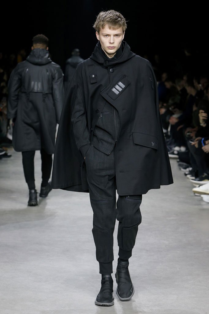 Y-3 2024巴黎时装周秋冬男装秀