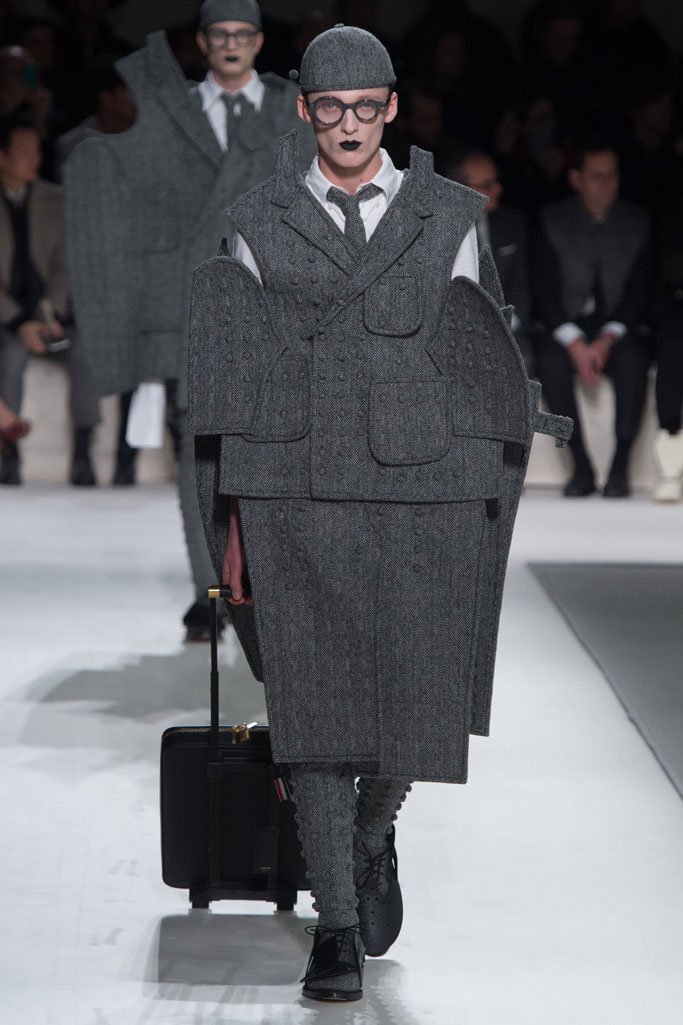 Thom Browne 2024巴黎男装周秋冬男装秀