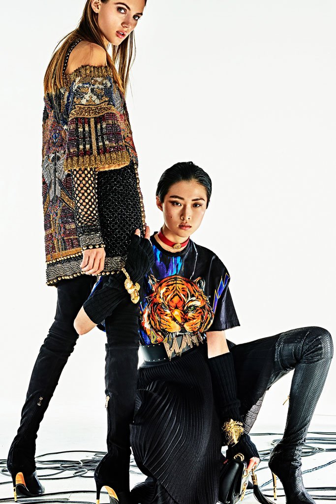 Balmain（巴尔曼）2024早秋女装时尚广告大片