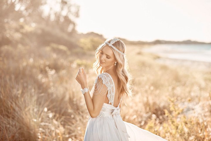 Anna Campbell 2024婚纱系列摄影广告大片
