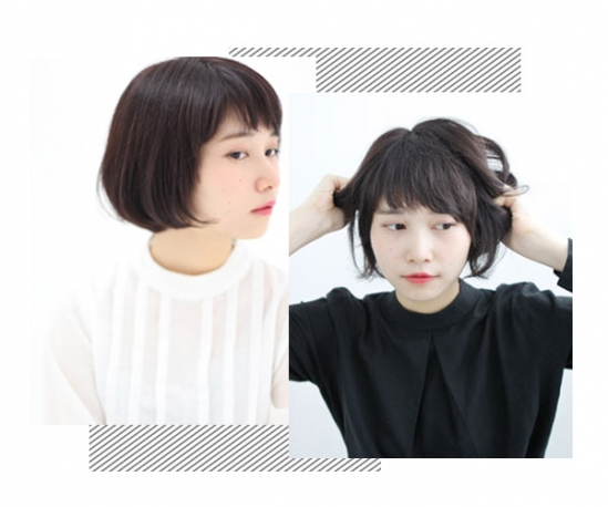 戴帽子发型扎法 冬季这样扎超美