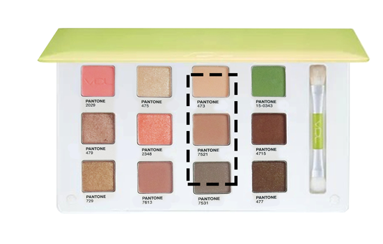 VDL+Pantone 春季限定眼影怎么样 春季草木绿眼妆带领新潮流