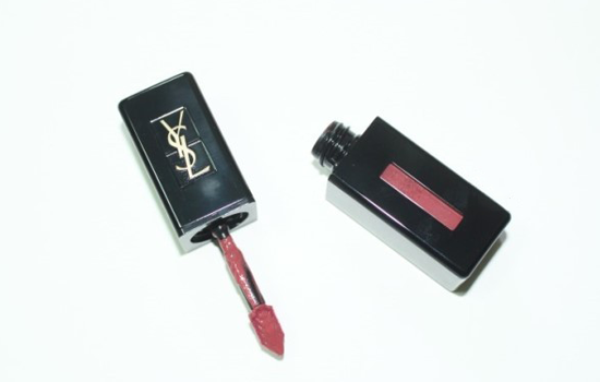 YSL黑管唇釉407试色 断货王407号试色分享