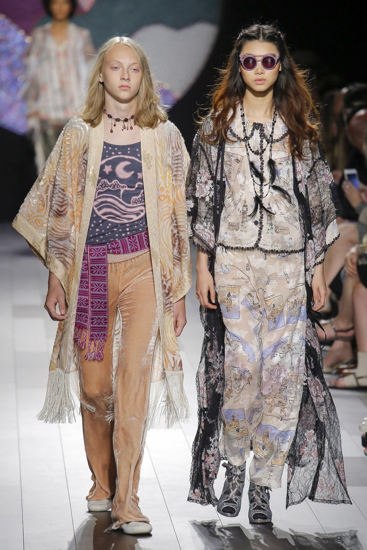 Anna Sui（安娜苏）2024纽约时装周时装秀