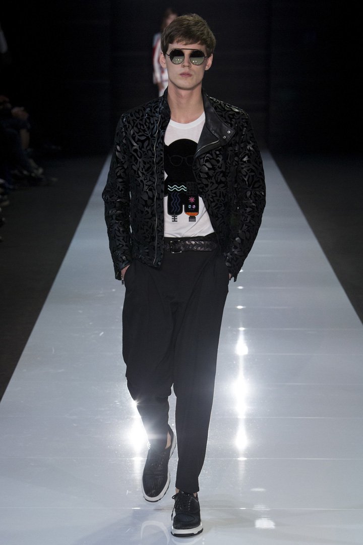 Emporio Armani 2024伦敦时装周时装秀