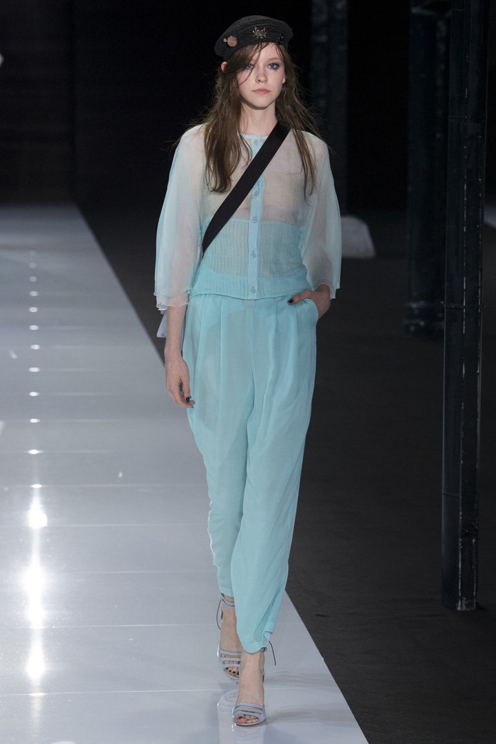Emporio Armani 2024伦敦时装周时装秀