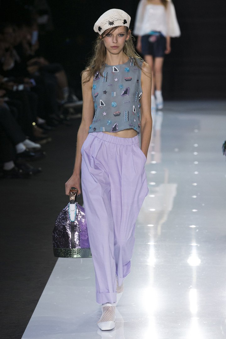 Emporio Armani 2024伦敦时装周时装秀
