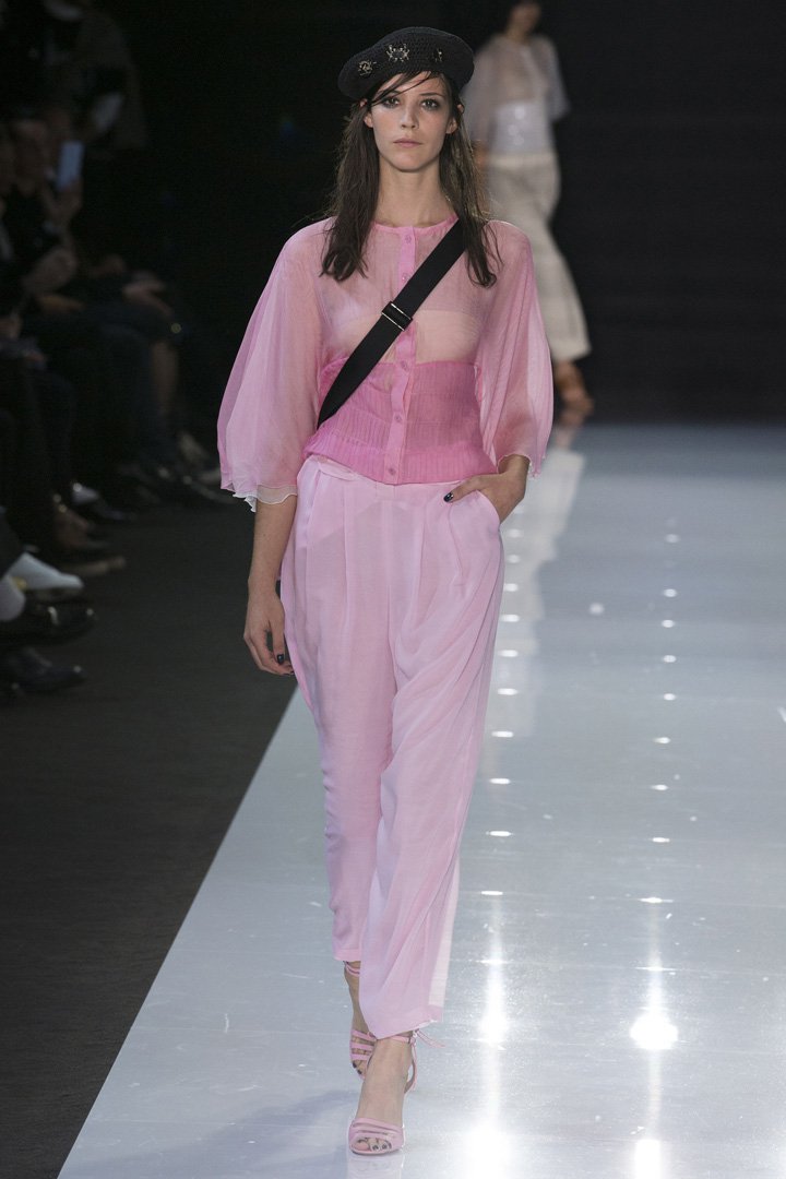 Emporio Armani 2024伦敦时装周时装秀