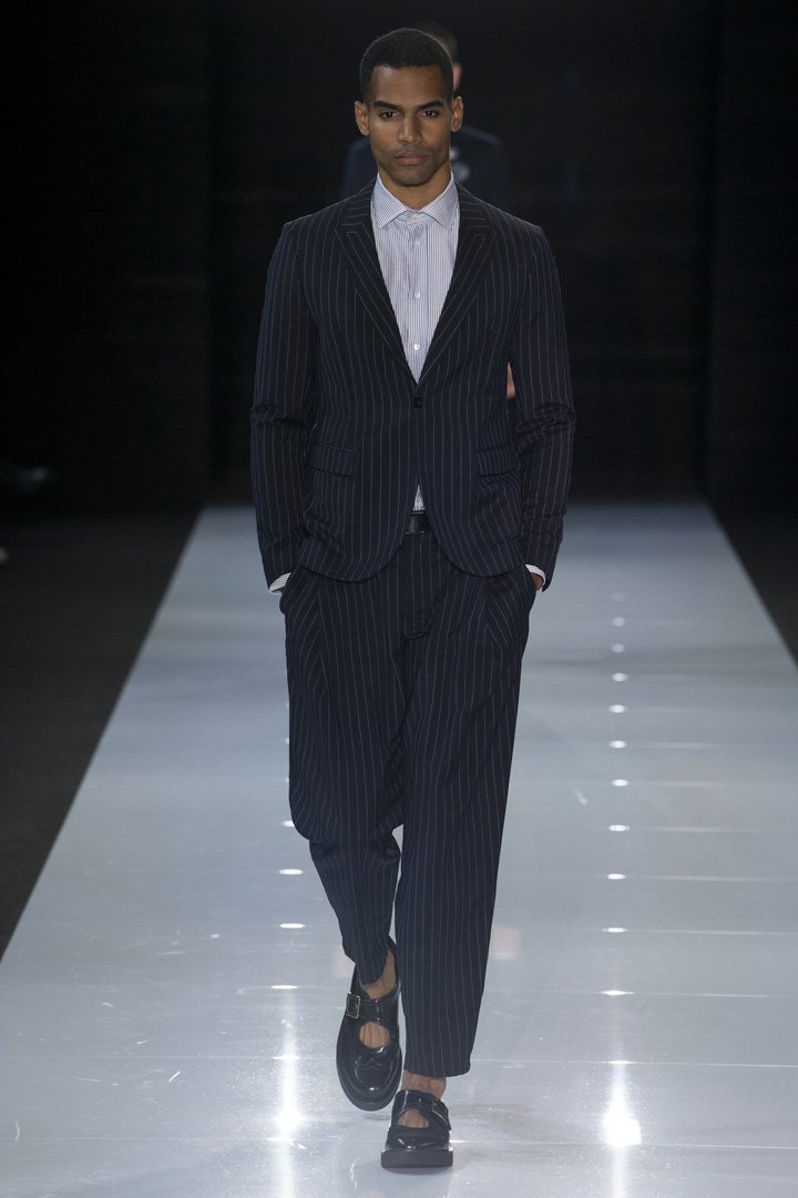 Emporio Armani 2024伦敦时装周时装秀