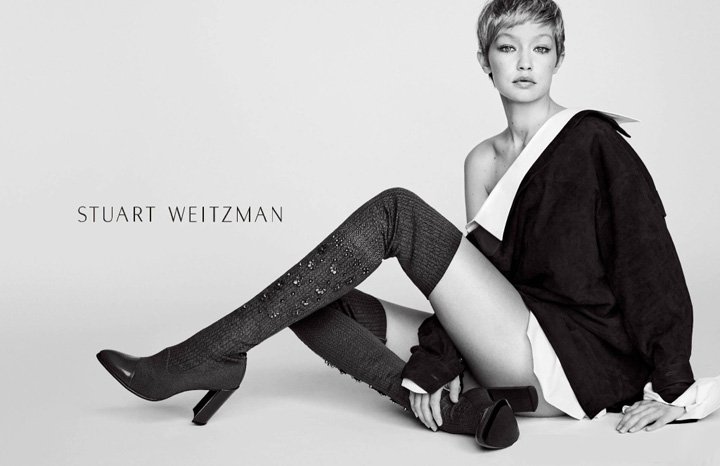 Stuart Weitzman 2024鞋履品牌广告大片