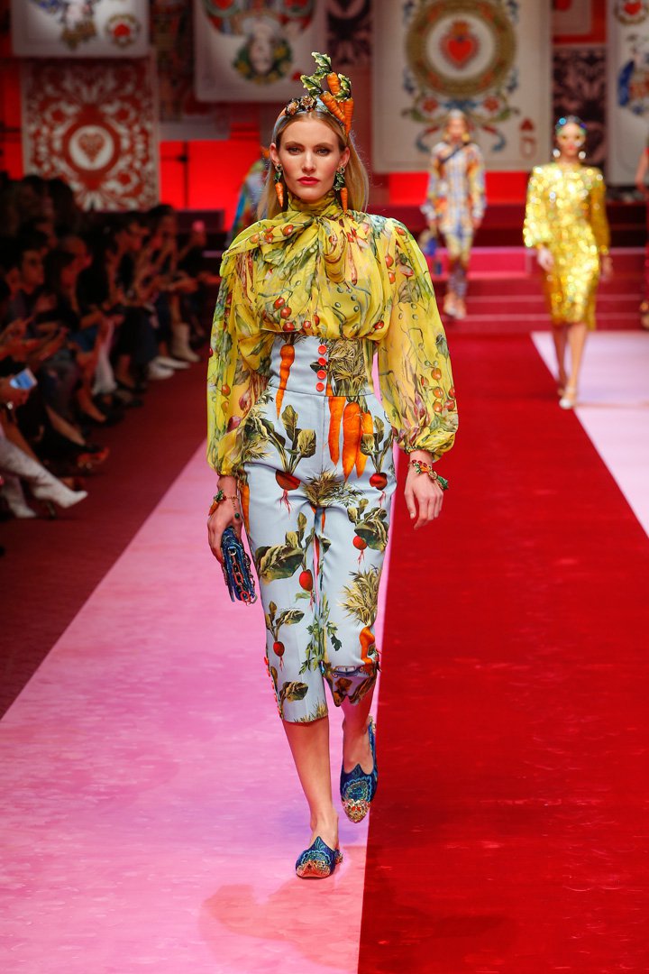 Dolce & Gabbana 2024米兰时装周时装秀