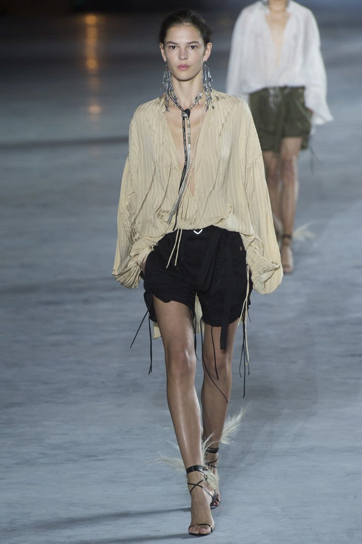 Saint Laurent（圣罗兰）2024巴黎时装周时装秀