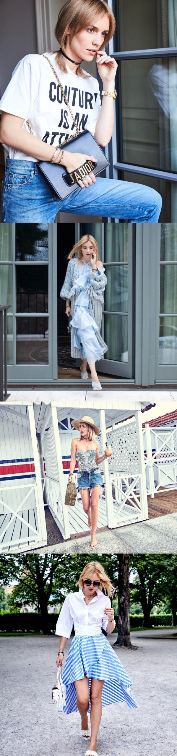 时尚博主Viktoria Rader穿搭精选 夏天做个貌美的小仙女~