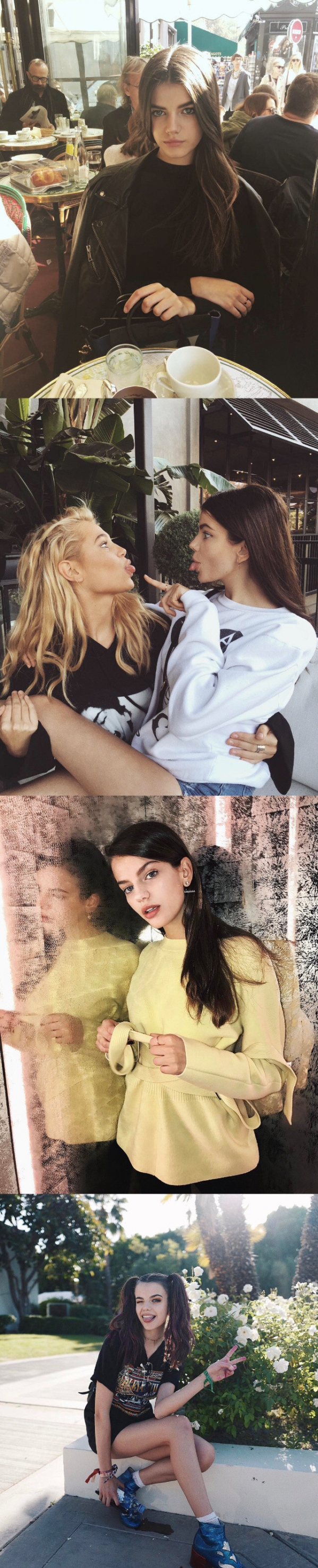 18岁法国模特兼歌手Sonia Ben Ammar 穿搭精选 “白富美”实力吸粉