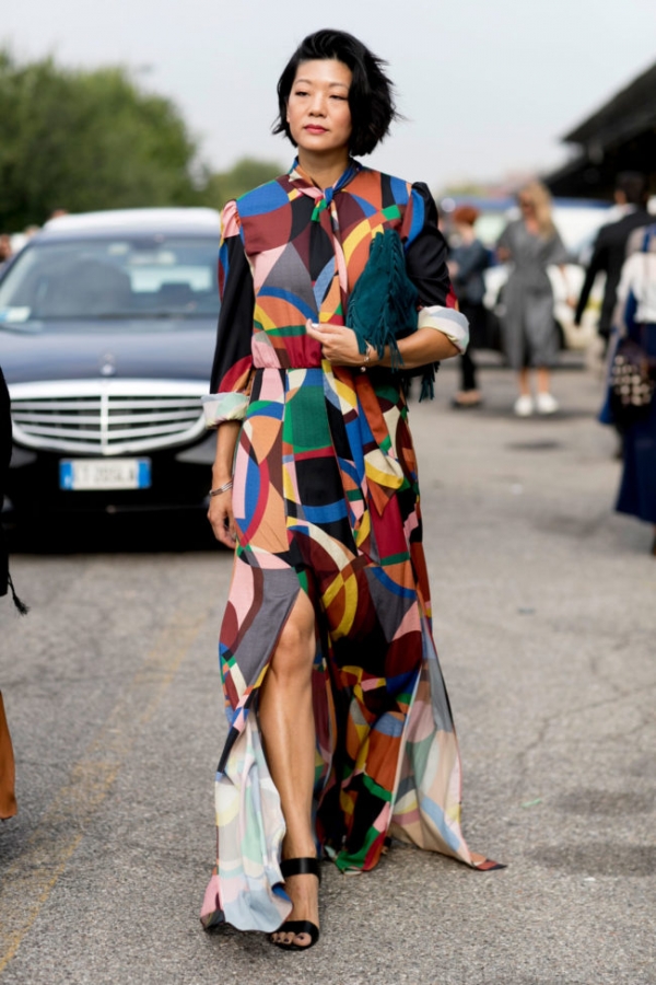 令人忍不住回望的Maxi Dress
