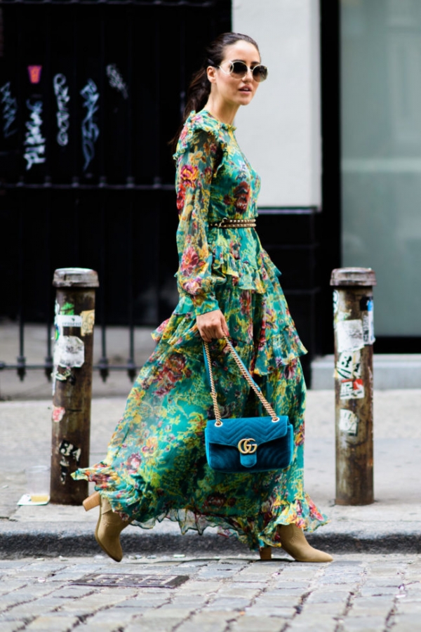 令人忍不住回望的Maxi Dress