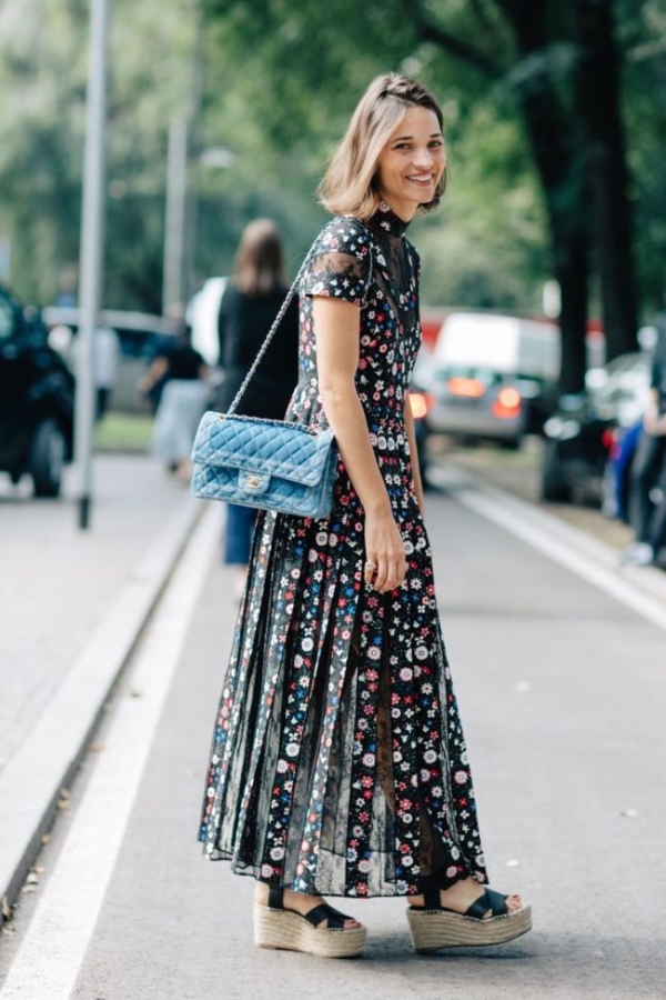 令人忍不住回望的Maxi Dress