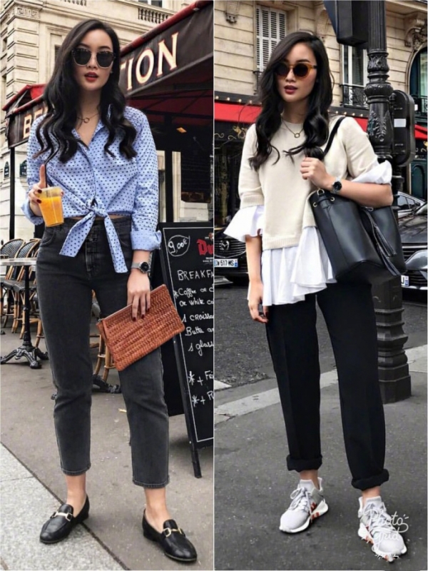 个子矮的女生适合什么衣服 158cm荷兰博主穿搭街拍值得借鉴