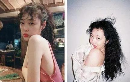 卷刘海图片 嬉皮卷刘海很洋气