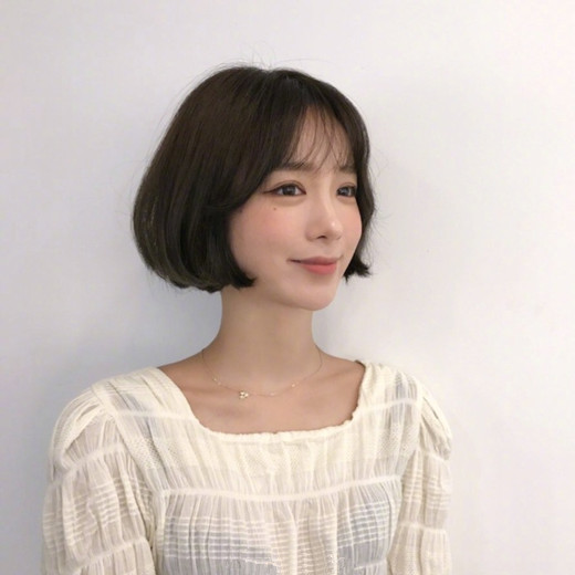 女生短发有刘海发型 款款都很韩范儿