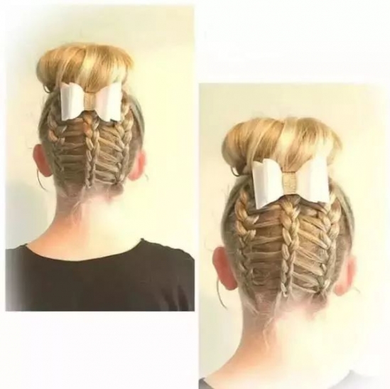 儿童编发图解 辣妈们准备好给宝贝们编个美美的头发吧