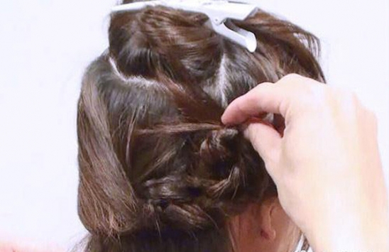 编发教程 淑女编发教程图解