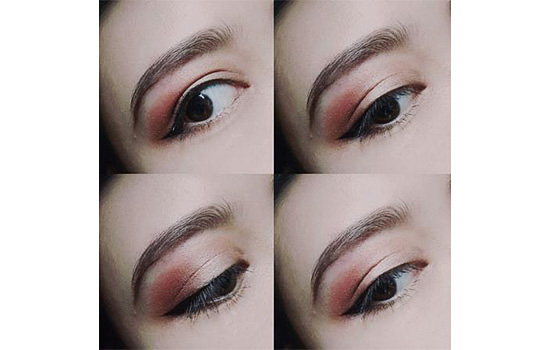 make up revolution桃花盘教程 桃花盘画桃花眼
