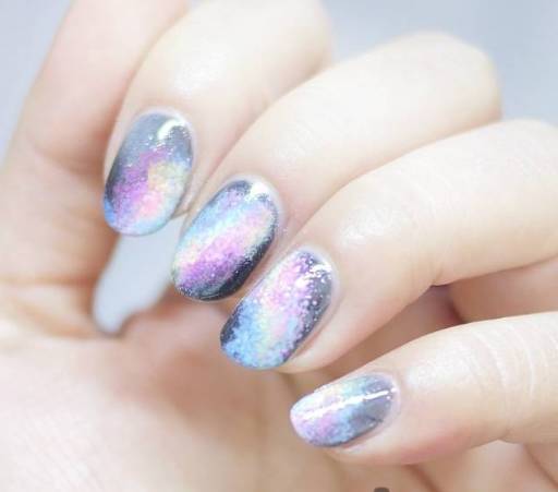 渐变美甲怎么做 渐变星空美甲闪耀登场