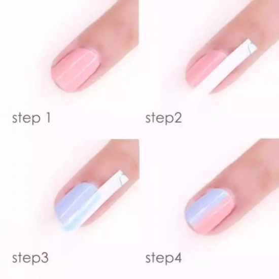 diy美甲步骤和解说图 三款好看的DIY美甲教程